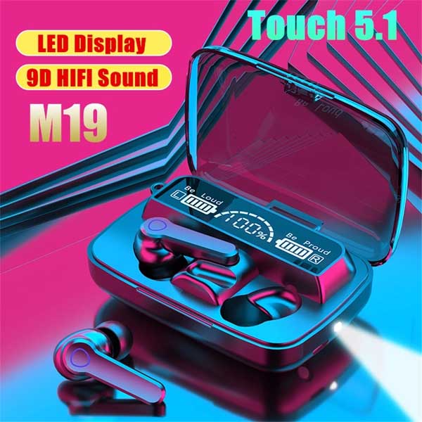 M19 TWS Bluetooth Earbuds