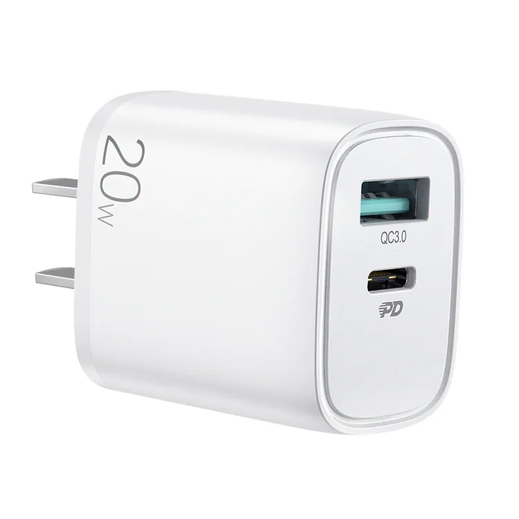 20W Dual Port Fast Charger | PD+QC Wall Adapter – Joyroom L-QP205