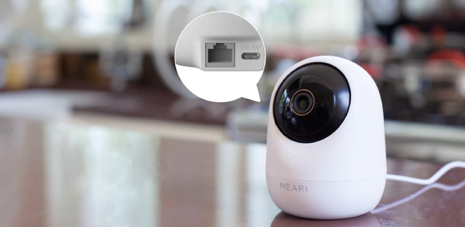 Meari S1 3MP Indoor PT Camera | Dual-Band WiFi & Pet Detection | 2 Years Warranty
