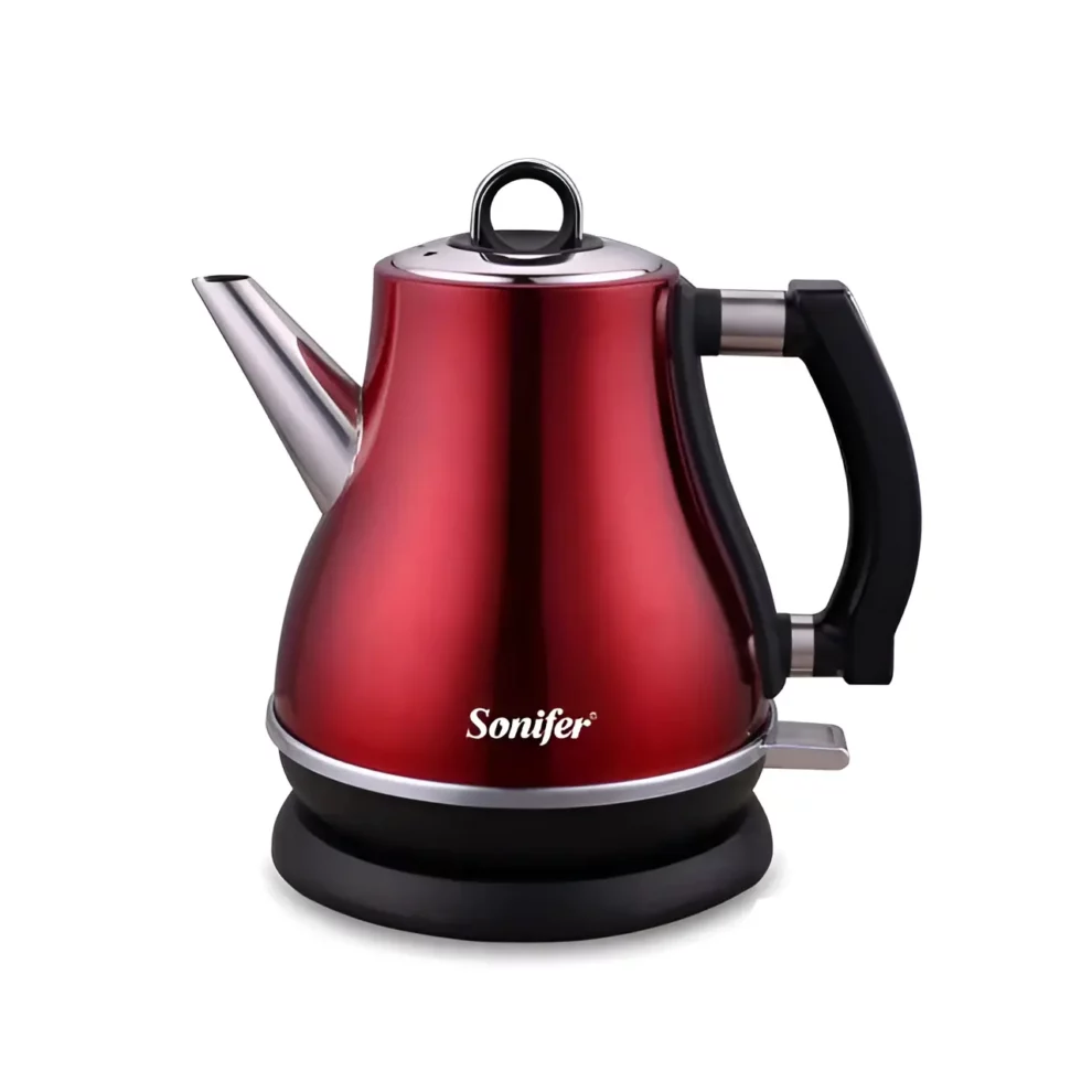 Sonifer SF-2028 Electric Kettle - 1500W Automatic, 1.2L Capacity, Safety Shut-Off | Best Price in Bangladesh | TUSHAR TECH