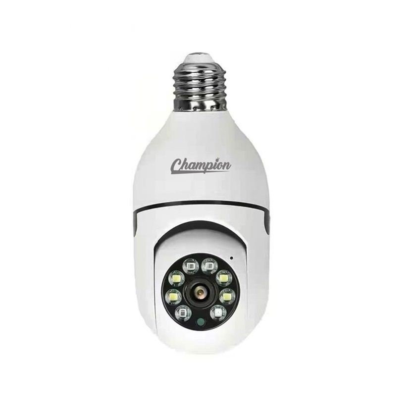 Champion V380 Pro Bulb Camera PTZ WiFi IP Security Cam